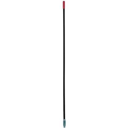 Accessories Unlimited Accessories Unlimited AU24-B 4 ft. Fiberglass CB Antenna with 0.38 x 24 in. Threads - Black AU24-B